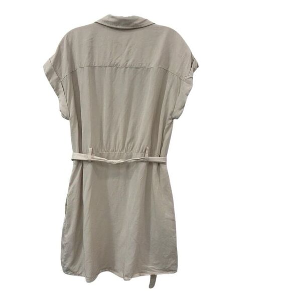 Kittenish X Flag & Anthem Khaki Women's Button-up Shirt Dress, US Medium - Picture 2 of 4